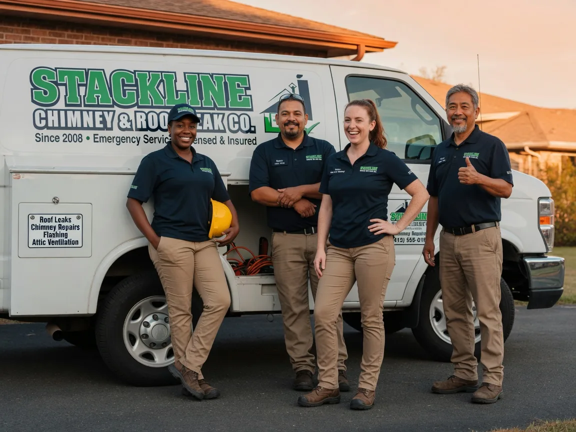 Chimney flashing repair company in Riverside, CT